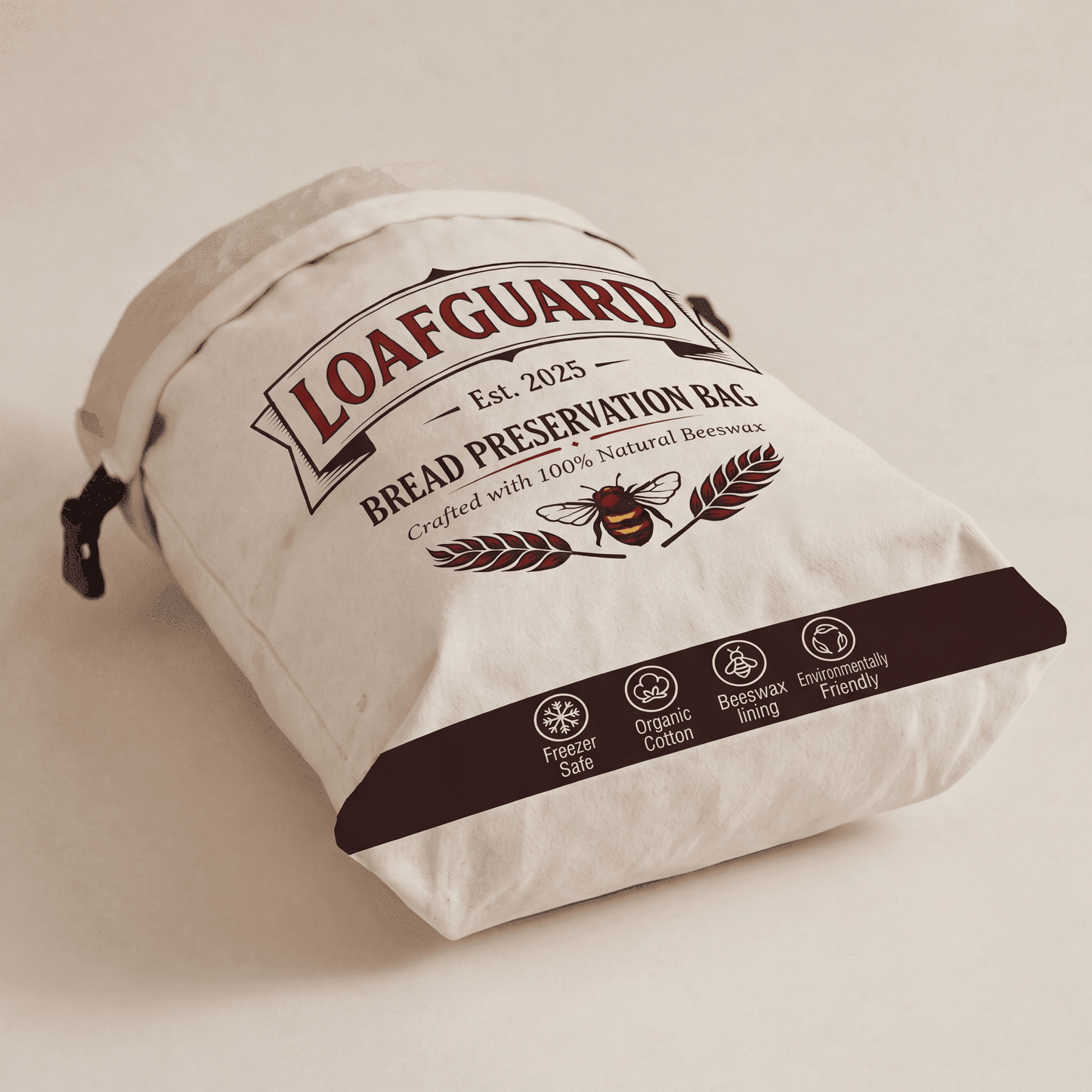 LoafGuard™ 100% Beeswax Bread Storage Bag