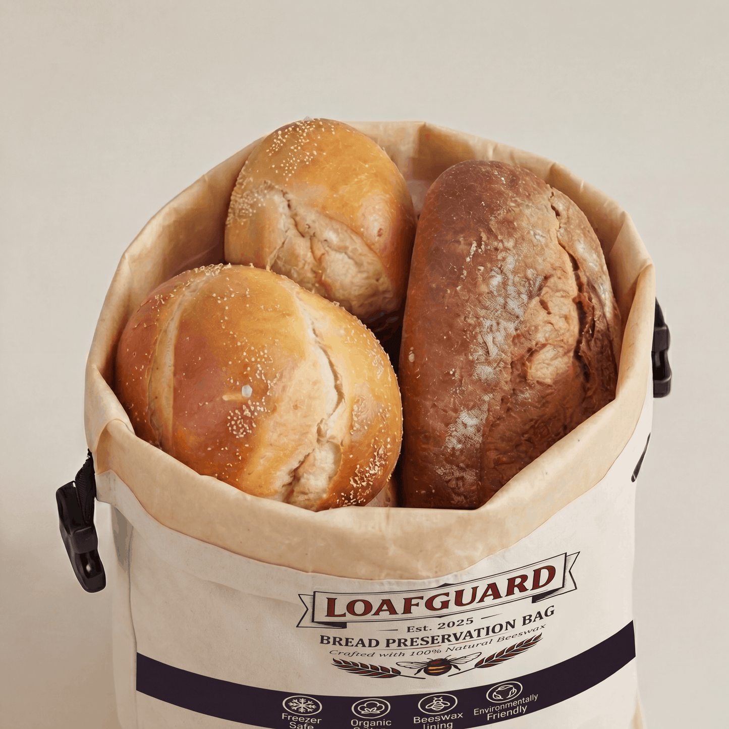 LoafGuard™ 100% Beeswax Bread Storage Bag
